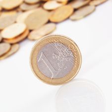 EU &x28;European Union Coins&x29; Stock Photography EU &x28;European Union Coins&x29; Stock Photography
