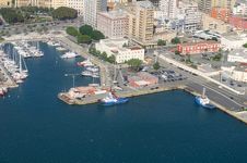 Aerial View Of Port Royalty Free Stock Image Aerial View Of Port Royalty Free Stock Image
