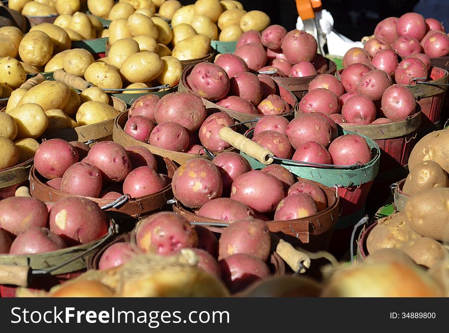 Potatoes for sale