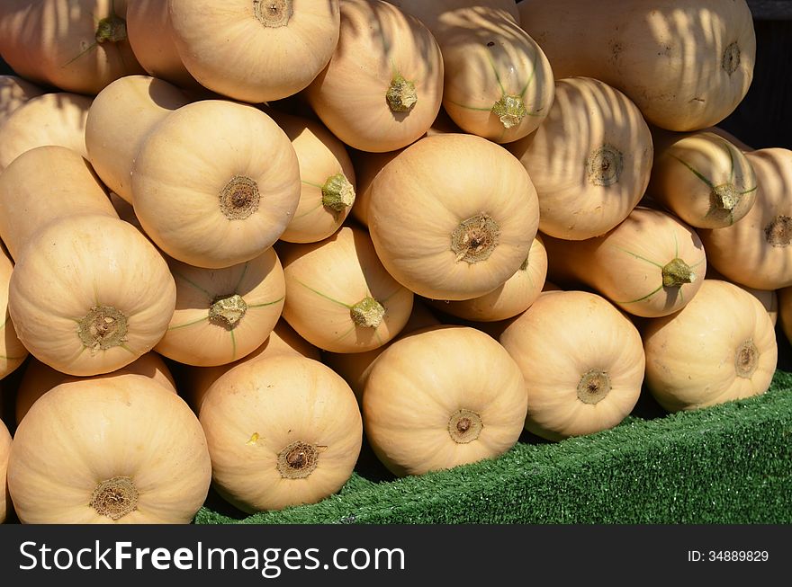 Fresh Produce on display and for sale at a local outdoor market in rural Michigan, USA. Fresh Produce on display and for sale at a local outdoor market in rural Michigan, USA