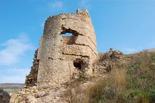 Old Fortress In Balaklava Royalty Free Stock Image