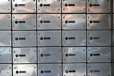 Letter-boxes Stock Image