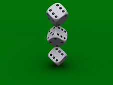 Dices 9 Stock Image