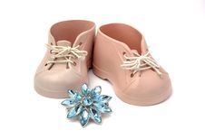 Baby Shoes Royalty Free Stock Images Baby Shoes Royalty Free Stock Images