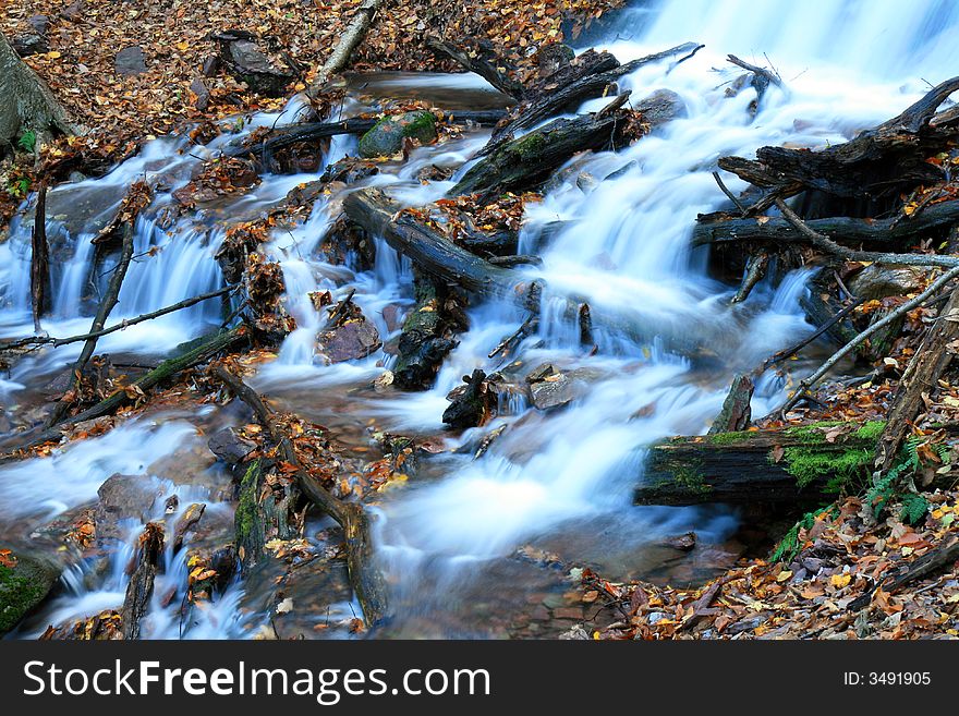 The Douglas Falls in Delaware Water Gap recreation area