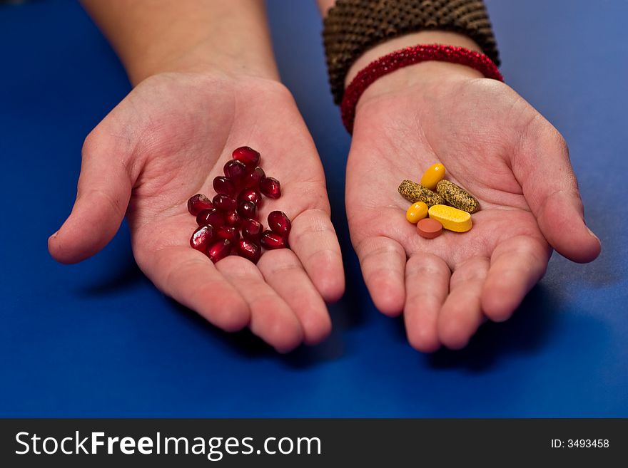Pills And Pomegranate Seeds