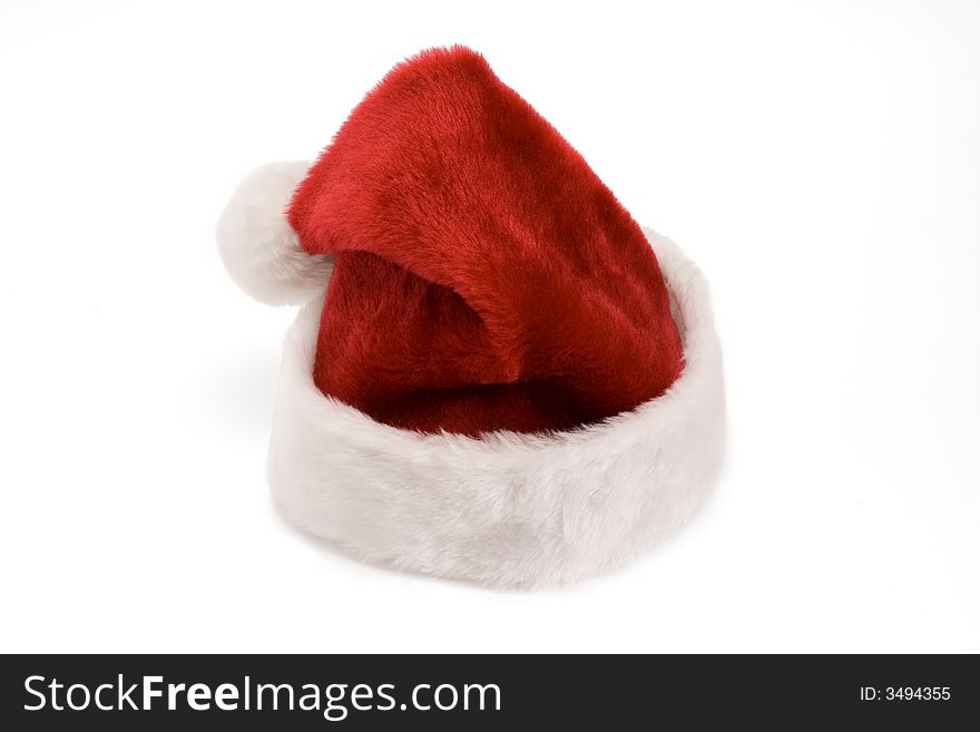 Santa S Hat Isolated On White