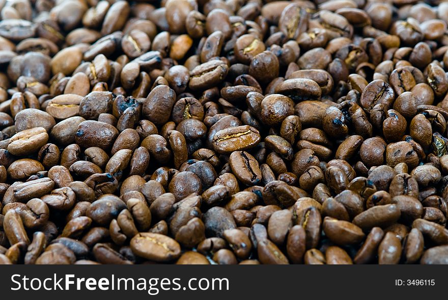 Lots of coffee beans for backgrounds