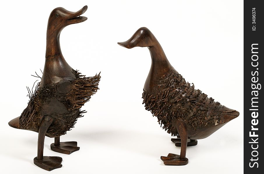 Wooden duck