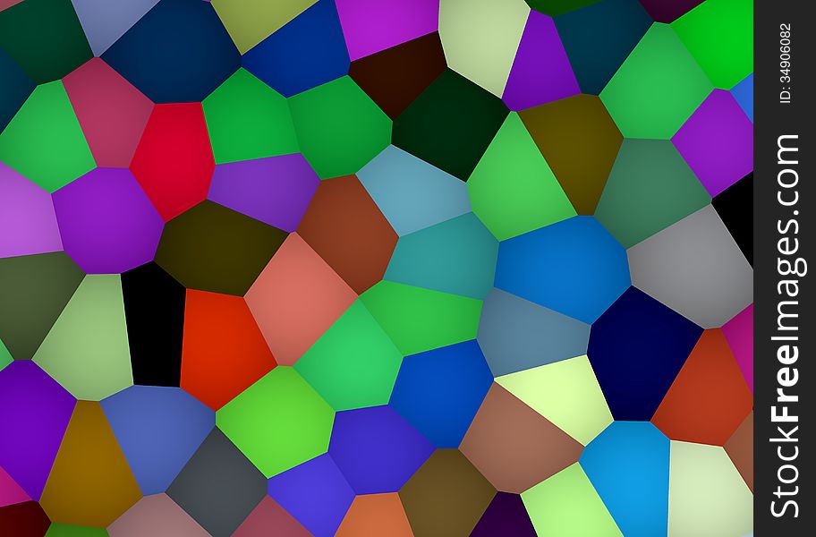 Abstract multicolor geometric background