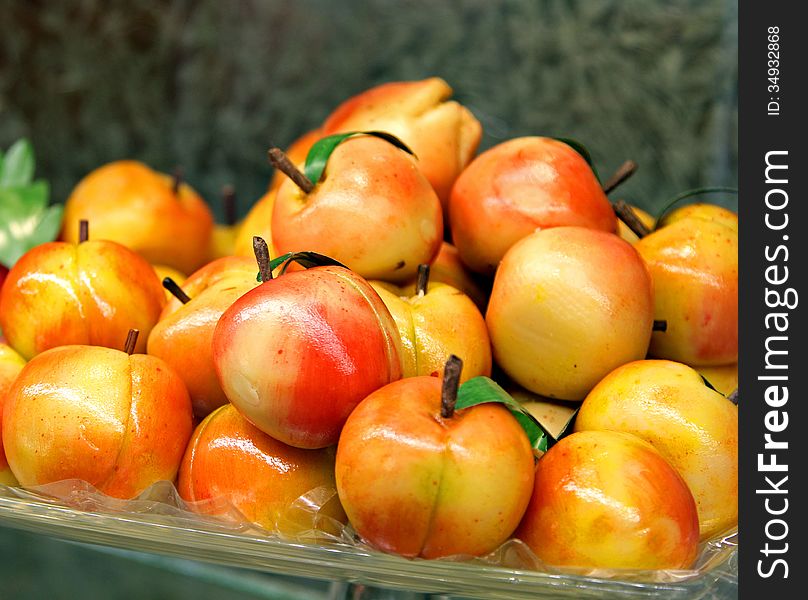 Marzipan fruits