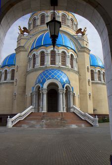 Russia. Moscow. Church Of The Holy Trinity. Royalty Free Stock Photography Russia. Moscow. Church Of The Holy Trinity. Royalty Free Stock Photography