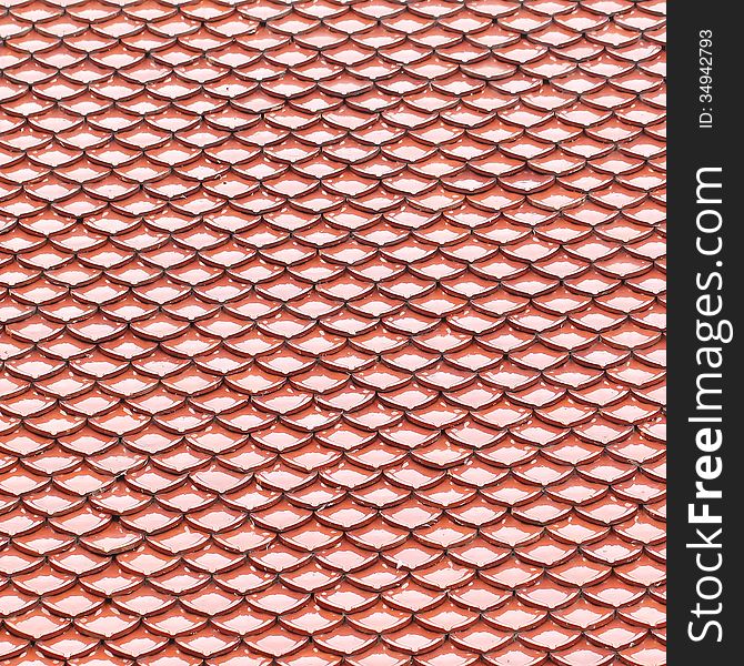 Roof Tile as background or texture