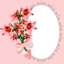 Pink With Flowers Stock Images Pink With Flowers Stock Images