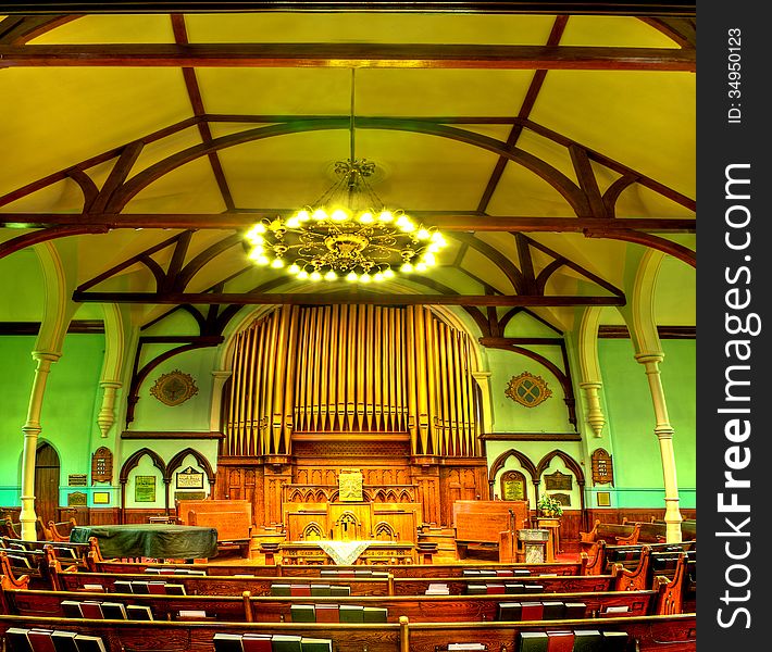 Organ In The Church