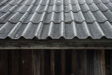 Roof Tiles. Royalty Free Stock Photo