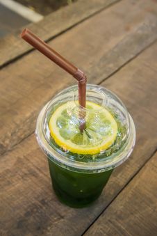 Iced Green Tea Stock Images Iced Green Tea Stock Images