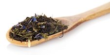 Fragrant Dry Tea Leaves With Cornflowers In The Royalty Free Stock Images Fragrant Dry Tea Leaves With Cornflowers In The Royalty Free Stock Images