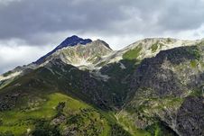 Mountain Peaks In Dombai. Stock Photos Mountain Peaks In Dombai. Stock Photos