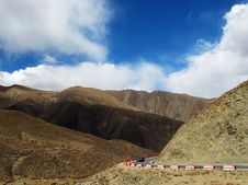 Tibet Plateau Road Stock Photography Tibet Plateau Road Stock Photography