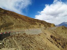 Tibet Plateau Road Royalty Free Stock Photo Tibet Plateau Road Royalty Free Stock Photo