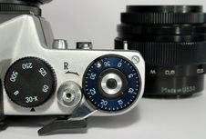 Old Camera Royalty Free Stock Photography Old Camera Royalty Free Stock Photography