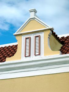 Caribbean Roof Top Royalty Free Stock Photo Caribbean Roof Top Royalty Free Stock Photo