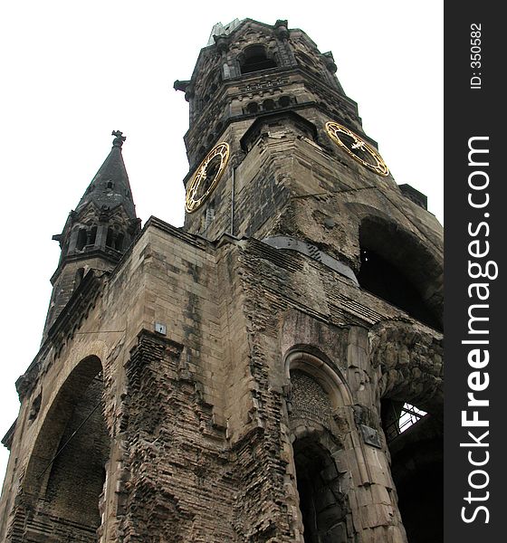 Huge old cathedral in berlin