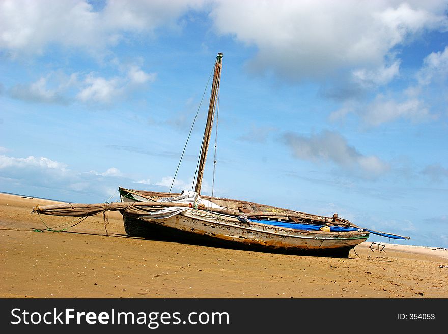 Boat On The Beach