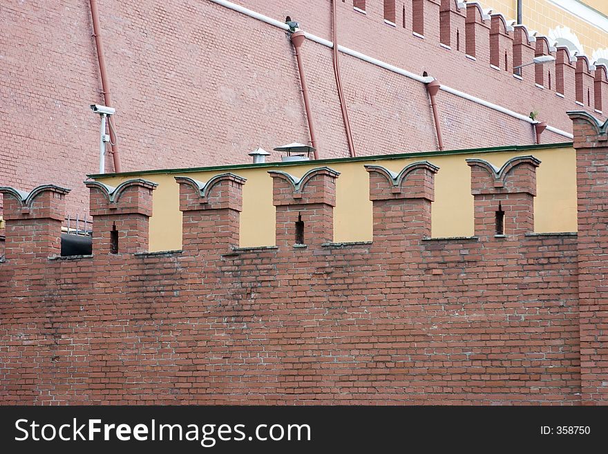 Moscow Kremlin Wall