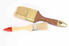 Paintbrushes Royalty Free Stock Photo Paintbrushes Royalty Free Stock Photo