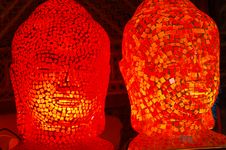 Two Light Heads Royalty Free Stock Image Two Light Heads Royalty Free Stock Image