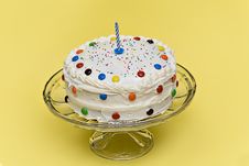 Birthday Cake Royalty Free Stock Photography Birthday Cake Royalty Free Stock Photography