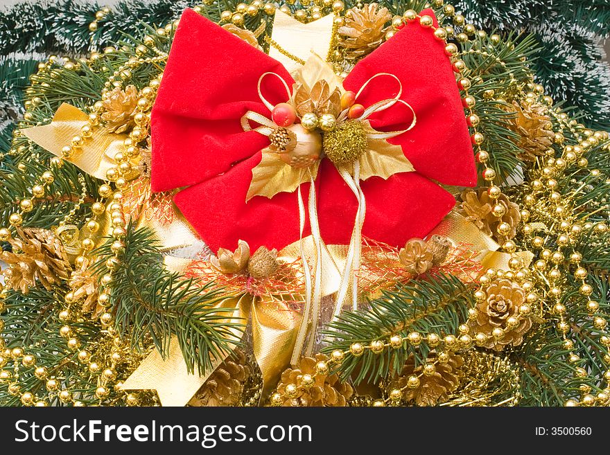 Christmas & new year tree ornaments. Christmas & new year tree ornaments