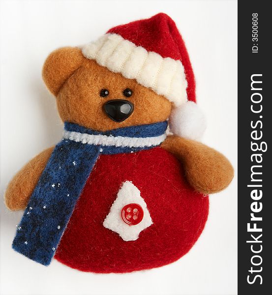 Toy of Happy Christmas Bear. Toy of Happy Christmas Bear