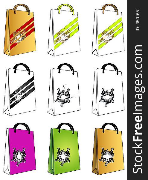 Decorative Ornament Bags.Check my portfolio similar and other images