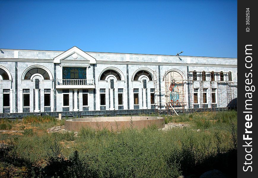 Office of Tashkent Orthodox eparchy, metropolitan residence. Office of Tashkent Orthodox eparchy, metropolitan residence