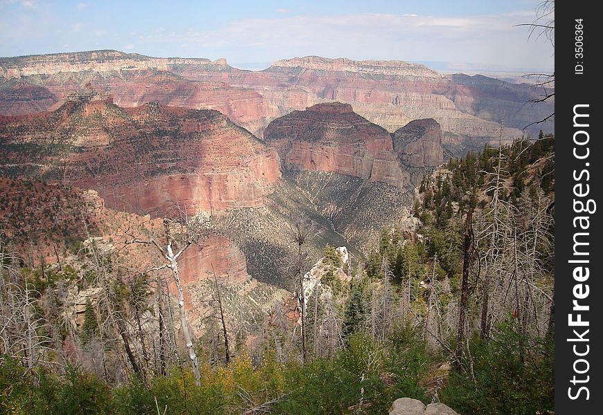 North Rim in Grand Canyon National Park.