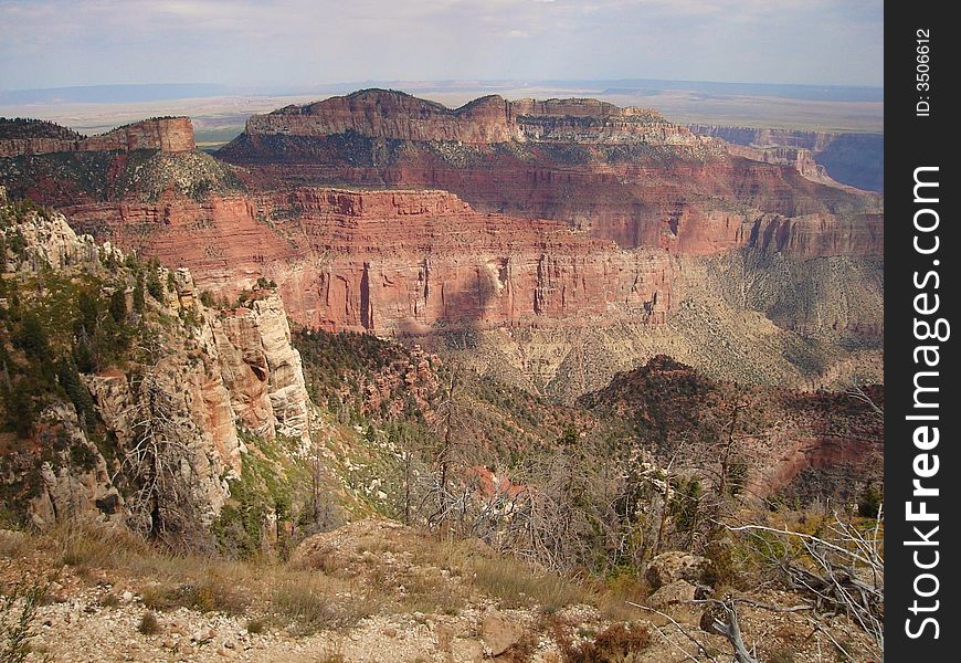 North Rim in Grand Canyon National Park.