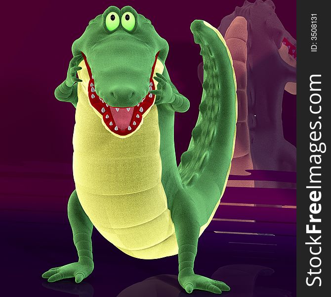 A very cute, plushy cartoon crocodile
Image contains a Clipping Path / Cutting Path for the main object. A very cute, plushy cartoon crocodile
Image contains a Clipping Path / Cutting Path for the main object