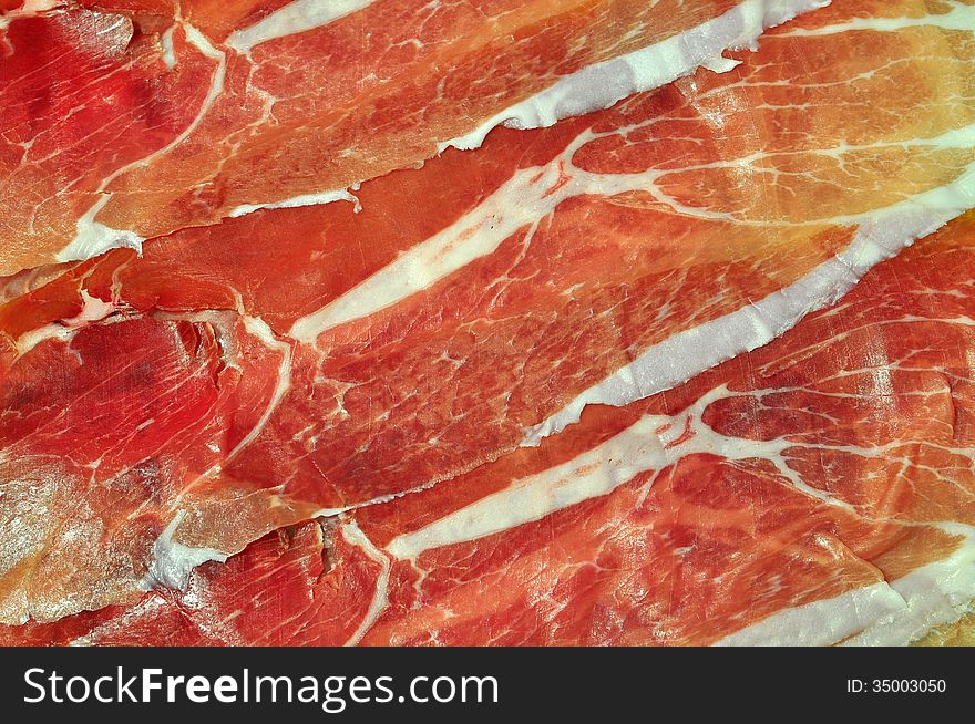 Ham Slices Background
