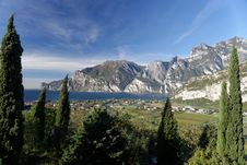 Lake Garda View Stock Image Lake Garda View Stock Image
