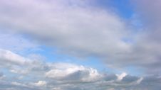 Clouds Timelapse Royalty Free Stock Photo