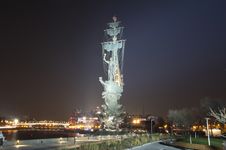 Russia. Moscow. Monument To Peter The Great Stock Photos Russia. Moscow. Monument To Peter The Great Stock Photos