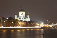 Russia. Moscow. The Temple Of Christ. Stock Photo Russia. Moscow. The Temple Of Christ. Stock Photo