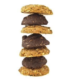 Mix Tower Cookies Stock Photo Mix Tower Cookies Stock Photo