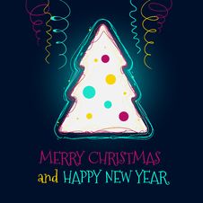 Christmas Tree Vector Background Royalty Free Stock Photo Christmas Tree Vector Background Royalty Free Stock Photo