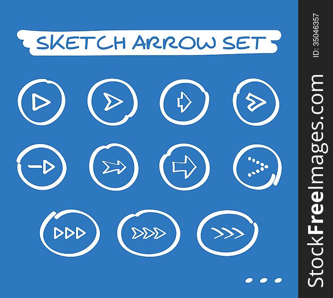 Sketch arrow set