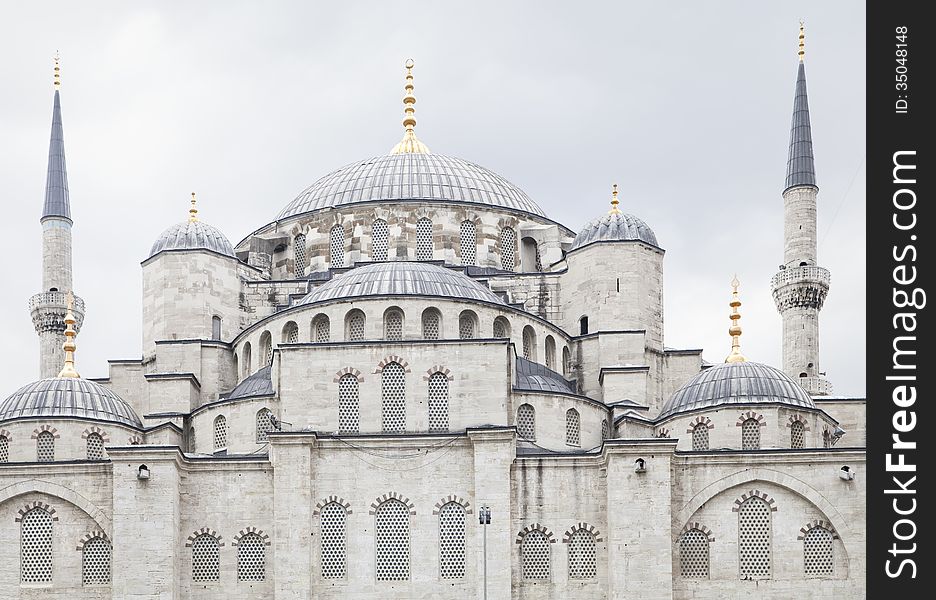 Sultanahmet (Blue mosque) in Istanbul, Turkey. Sultanahmet (Blue mosque) in Istanbul, Turkey