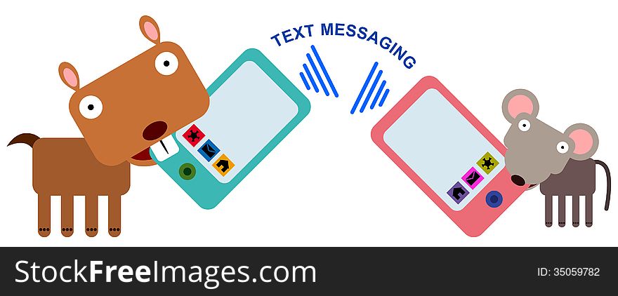 Animal Text Message